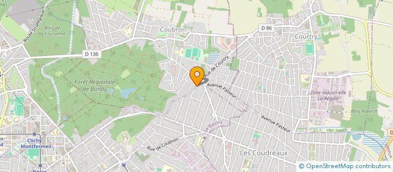 localisation de l'entreprise MONSIEUR JEAN LELIEVRE  COUBRON