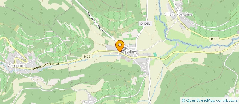 localisation de l'entreprise MONSIEUR JEAN LELIEVRE  MEUILLEY