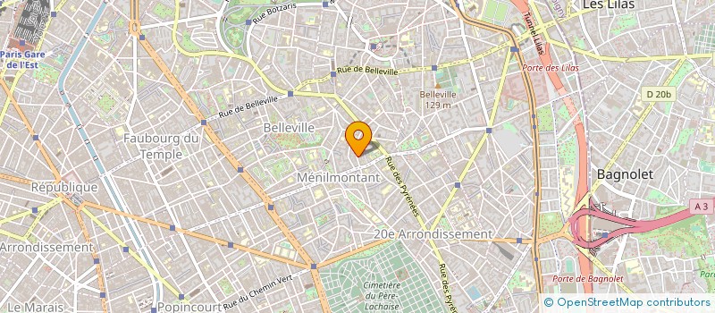 localisation de l'entreprise MONSIEUR JEAN LELLOUCHE  PARIS