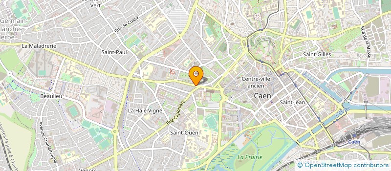 localisation de l'entreprise MONSIEUR JEAN LELOUP à CAEN