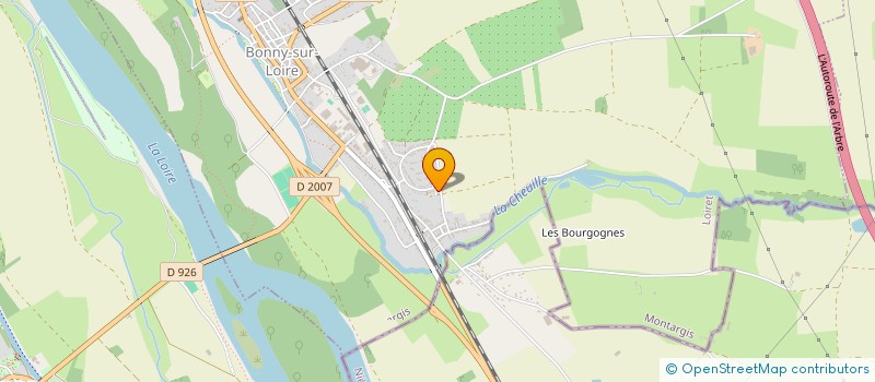 localisation de l'entreprise MONSIEUR JEAN LEMAIRE  BONNY-SUR-LOIRE