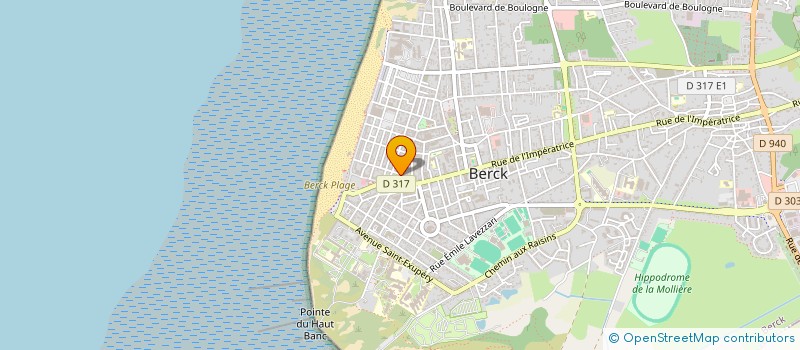 localisation de l'entreprise MONSIEUR JEAN LEMAIRE  BERCK