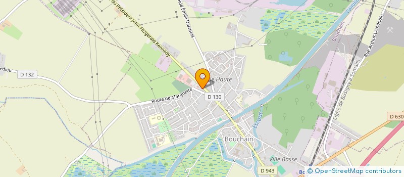 localisation de l'entreprise MONSIEUR JEAN LEMAIRE à BOUCHAIN
