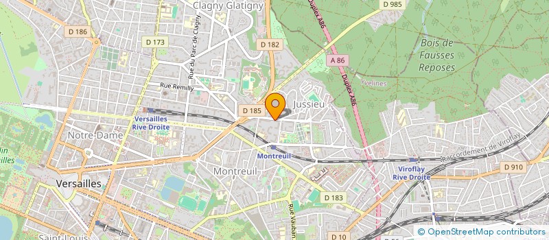 localisation de l'entreprise MONSIEUR JEAN LEMAIRE DE MARNE à VERSAILLES