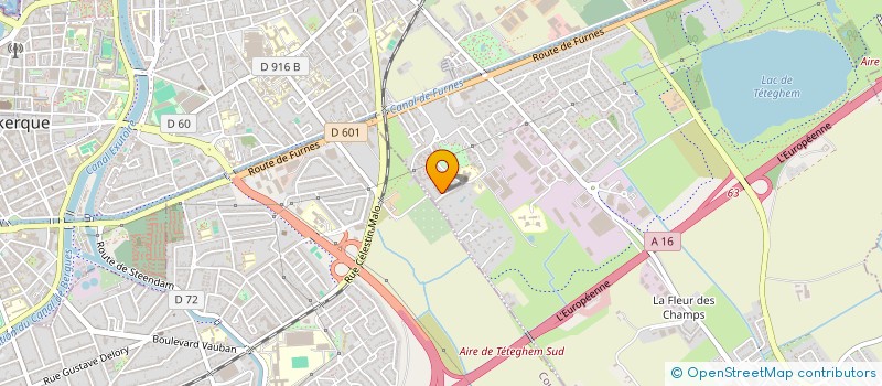 localisation de l'entreprise MONSIEUR JEAN LEMANISSIER  TETEGHEM-COUDEKERQUE-VILLAGE