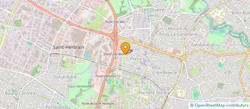 localisation de l'entreprise MONSIEUR JEAN LEMARCHAND  SAINT-HERBLAIN