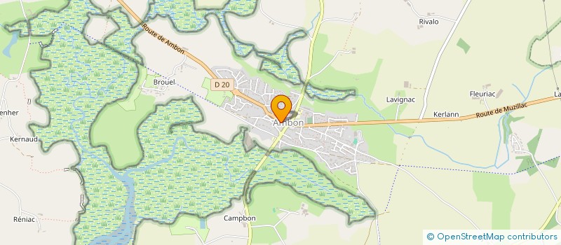 localisation de l'entreprise MONSIEUR JEAN LEMASSON  AMBON