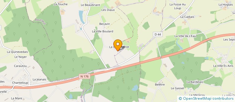 localisation de l'entreprise MONSIEUR JEAN LEMENAGER à BOURSEUL