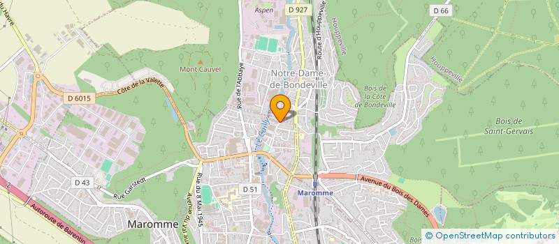 localisation de l'entreprise MONSIEUR JEAN LEMERCIER  MAROMME