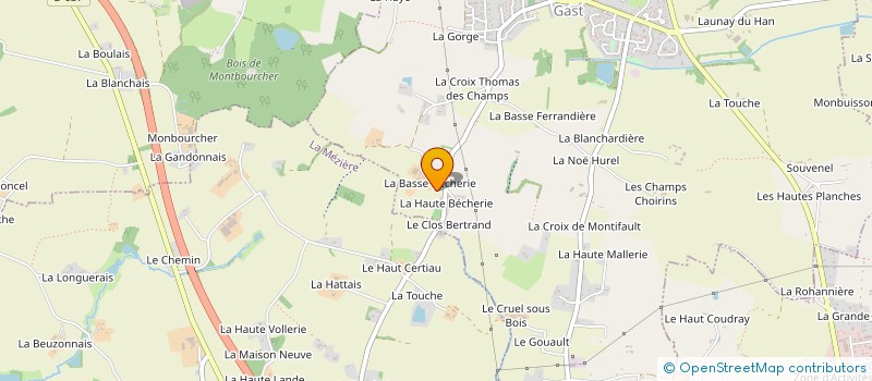 localisation de l'entreprise MONSIEUR JEAN LEMETAYER à MONTREUIL-LE-GAST