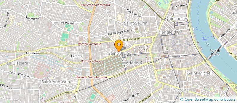localisation de l'entreprise MONSIEUR JEAN LEMETTE à BORDEAUX