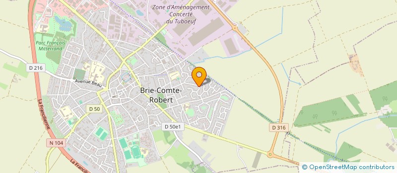 localisation de l'entreprise MONSIEUR JEAN LEMOINE à BRIE-COMTE-ROBERT