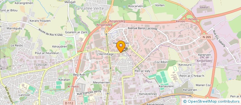 localisation de l'entreprise MONSIEUR JEAN LEMOINE à BREST