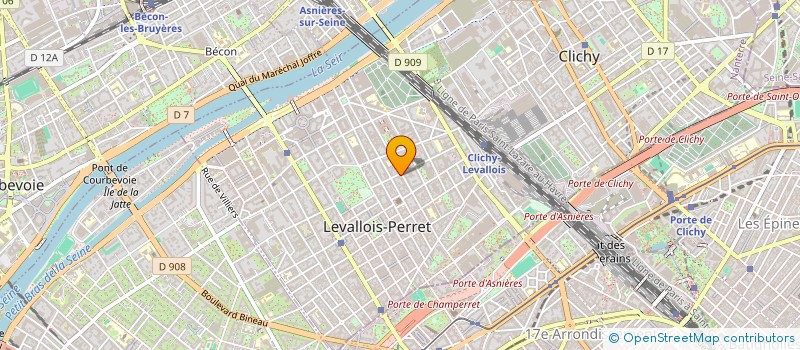 localisation de l'entreprise MONSIEUR JEAN LEMORDANT à LEVALLOIS-PERRET