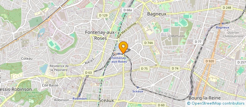 localisation de l'entreprise MONSIEUR JEAN LENAL à FONTENAY-AUX-ROSES