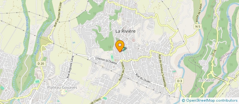 localisation de l'entreprise MONSIEUR JEAN LENCLUME  SAINT-LOUIS