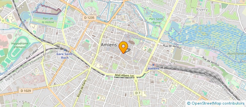 localisation de l'entreprise MONSIEUR JEAN LENNE à AMIENS