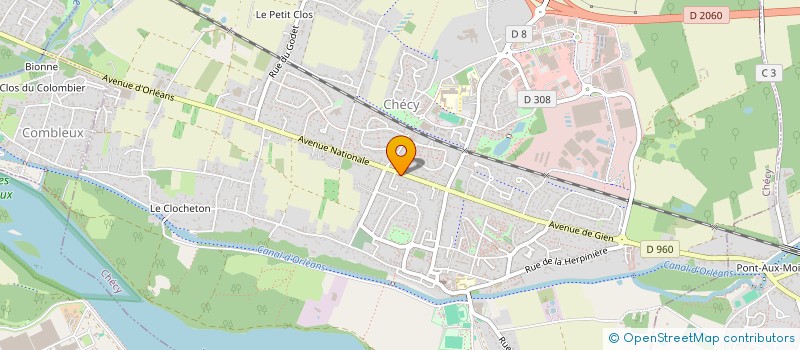 localisation de l'entreprise MONSIEUR JEAN LENOIR à CHECY