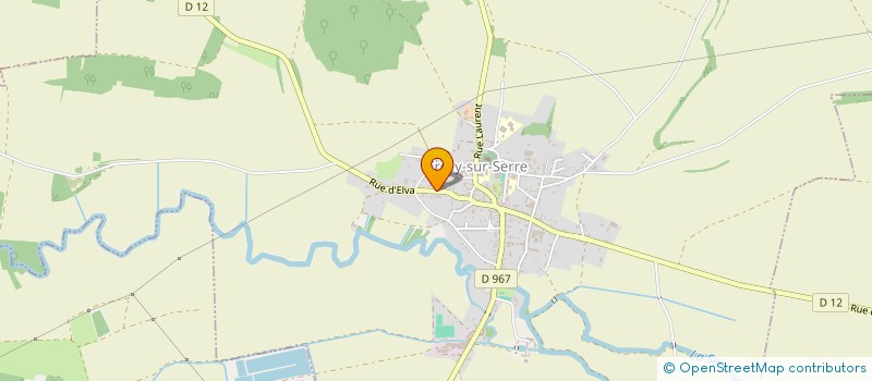 localisation de l'entreprise MONSIEUR JEAN LEON  CRECY-SUR-SERRE