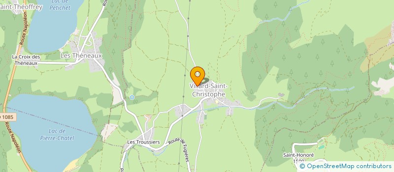 localisation de l'entreprise MONSIEUR JEAN LEON  VILLARD-SAINT-CHRISTOPHE