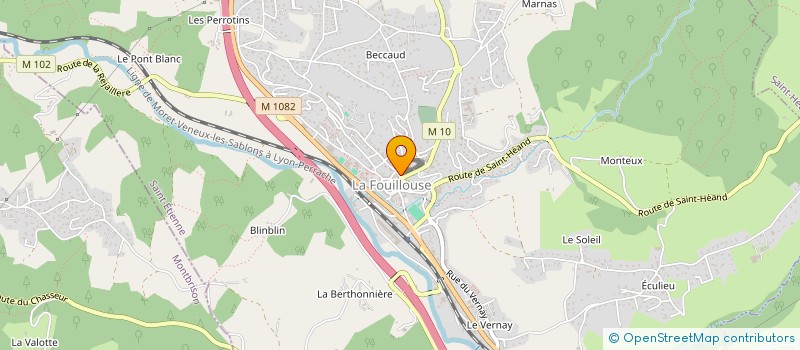 localisation de l'entreprise MONSIEUR JEAN LEONE à LA FOUILLOUSE