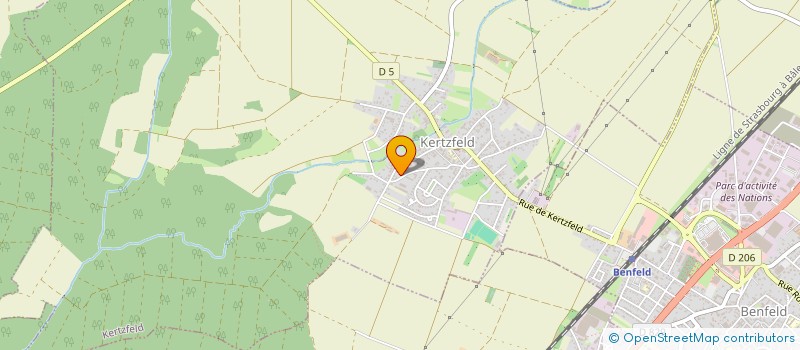 localisation de l'entreprise MONSIEUR JEAN LEOPOLD  KERTZFELD