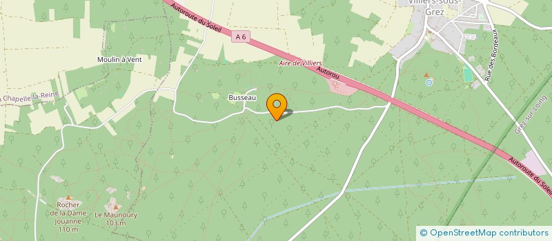 localisation de l'entreprise MONSIEUR JEAN LEPAGE  VILLIERS-SOUS-GREZ