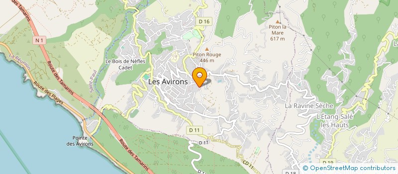 localisation de l'entreprise MONSIEUR JEAN LEPINAY à LES AVIRONS