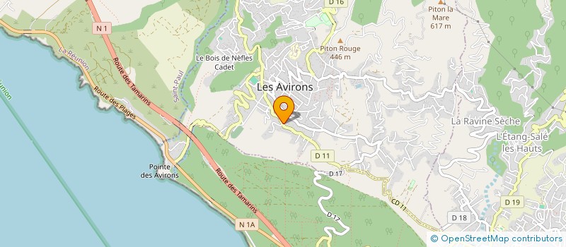 localisation de l'entreprise MONSIEUR JEAN LEPINAY à LES AVIRONS