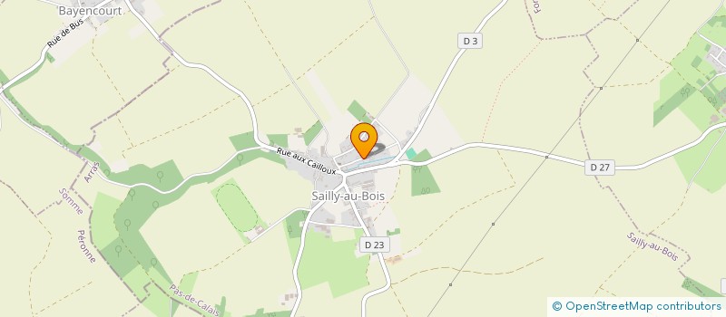 localisation de l'entreprise MONSIEUR JEAN LEPLAT à SAILLY-AU-BOIS