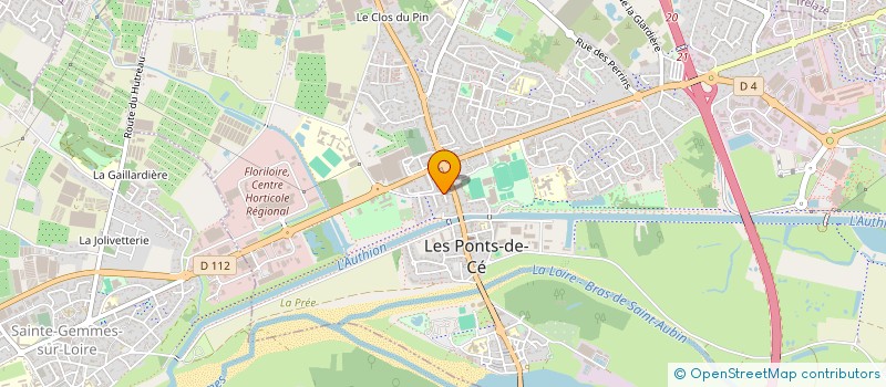 localisation de l'entreprise MONSIEUR JEAN LERAY à LES PONTS-DE-CE