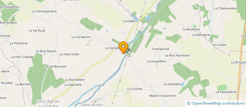 localisation de l'entreprise MONSIEUR JEAN LERCHE à SAINT-AGNAN-SUR-SARTHE