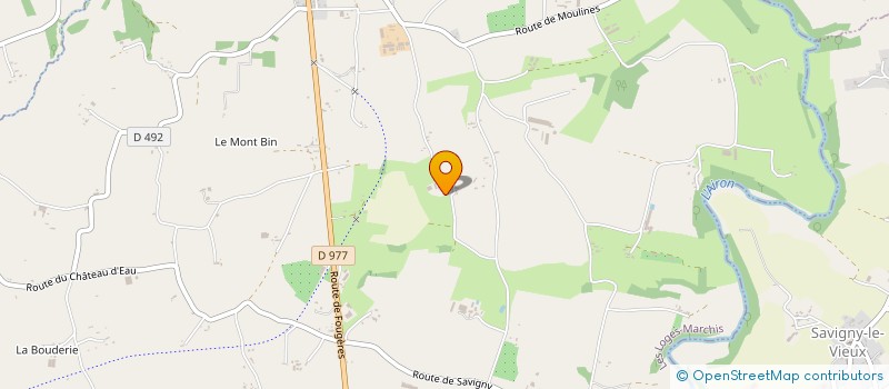 localisation de l'entreprise MONSIEUR JEAN LERICOLAIS  LES LOGES-MARCHIS