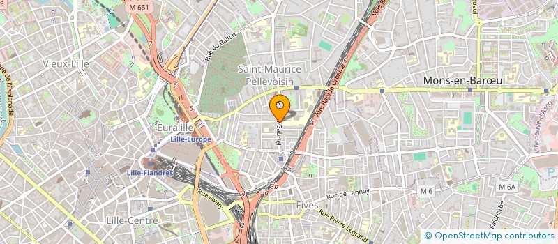 localisation de l'entreprise MONSIEUR JEAN LERNOULD à LILLE