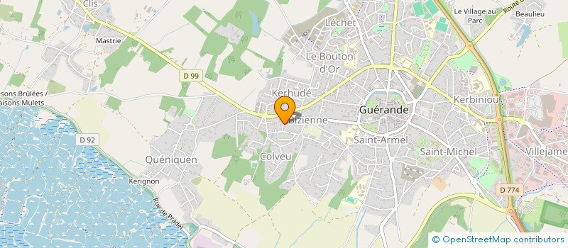localisation de l'entreprise MONSIEUR JEAN LEROUX à GUERANDE