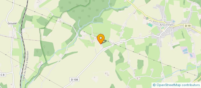 localisation de l'entreprise MONSIEUR JEAN LEROUX  ANCINNES