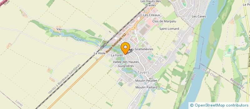 localisation de l'entreprise MONSIEUR JEAN LEROY à TAVERS