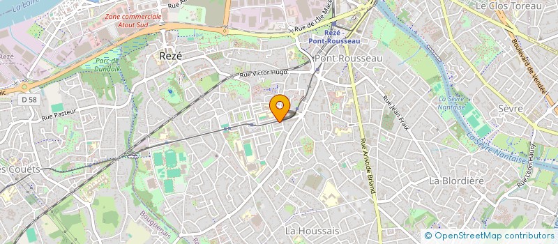 localisation de l'entreprise MONSIEUR JEAN LEROY  REZE