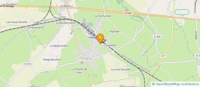 localisation de l'entreprise MONSIEUR JEAN LEROYER  EQUILLY