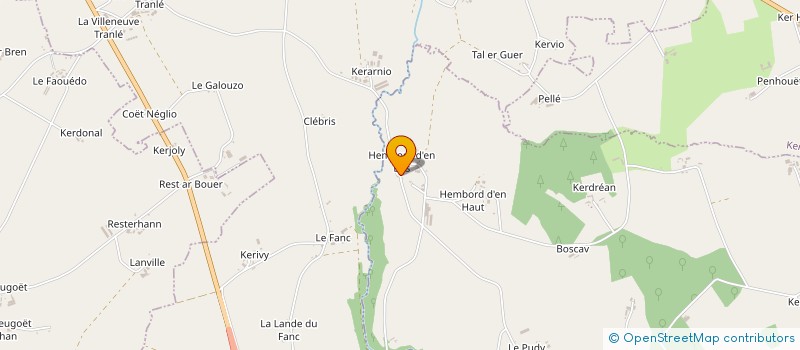 localisation de l'entreprise MONSIEUR JEAN LESACHER  EVELLYS