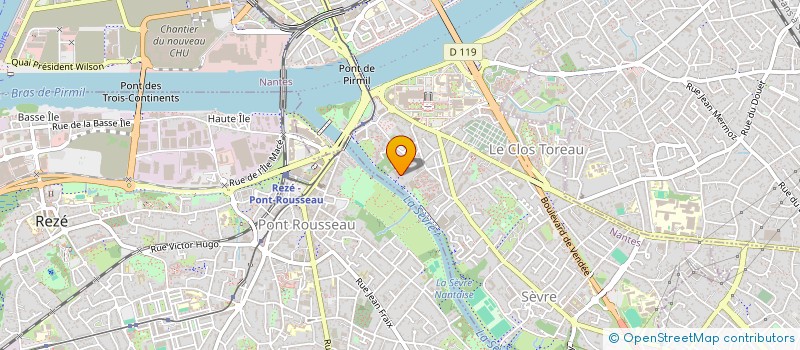 localisation de l'entreprise MONSIEUR JEAN LESAGE  NANTES