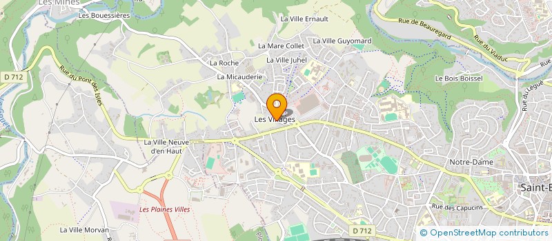 localisation de l'entreprise MONSIEUR JEAN LESCOAT à SAINT-BRIEUC