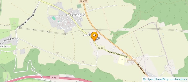 localisation de l'entreprise MONSIEUR JEAN LESEIGNEUR à SAINT-ROMAIN-DE-COLBOSC