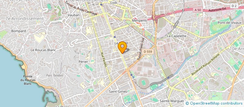 localisation de l'entreprise MONSIEUR JEAN LESGARDS à MARSEILLE
