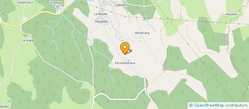 localisation de l'entreprise MONSIEUR JEAN LESTRADE à SIRAN