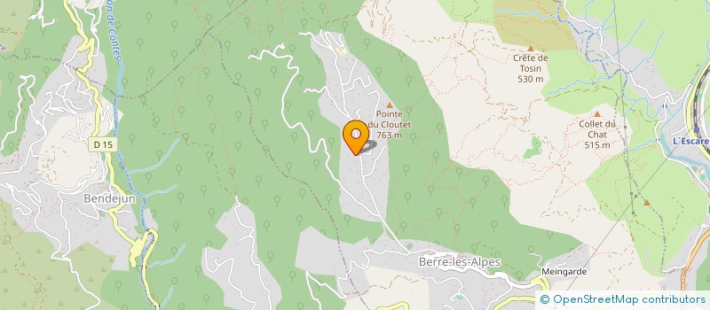 localisation de l'entreprise MONSIEUR JEAN LESTRADE à BERRE-LES-ALPES