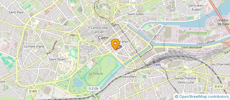 localisation de l'entreprise MONSIEUR JEAN LESUEUR à CAEN