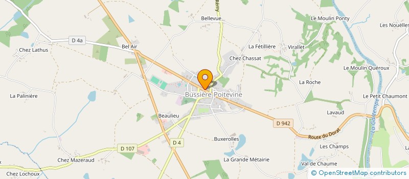 localisation de l'entreprise MONSIEUR JEAN LETANG  VAL-D'OIRE-ET-GARTEMPE