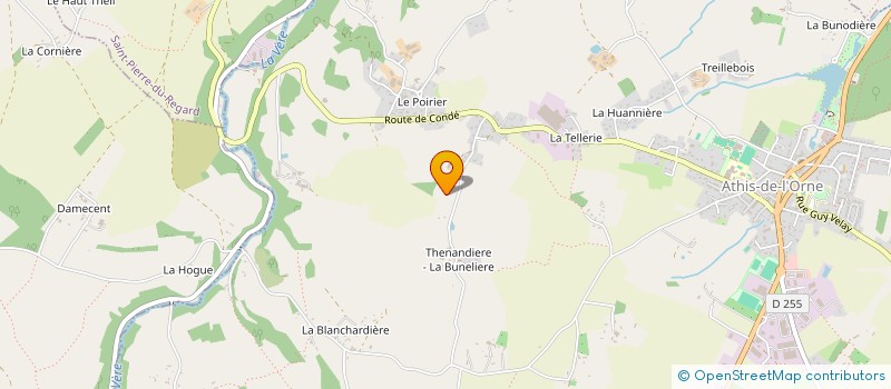 localisation de l'entreprise MONSIEUR JEAN LETELLIER à MENIL-HUBERT-SUR-ORNE