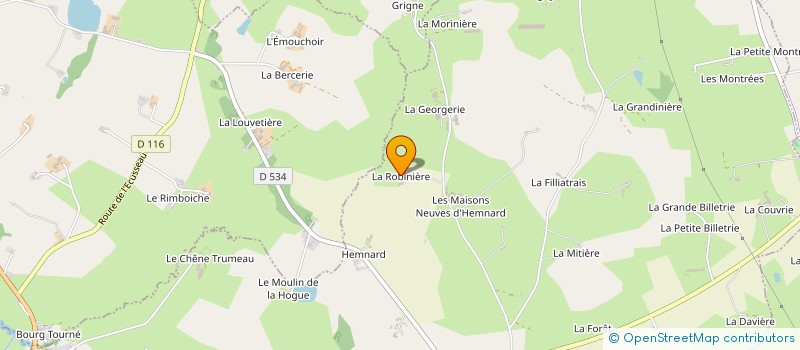 localisation de l'entreprise MONSIEUR JEAN LETEMPLIER à SAINT-BERTHEVIN-LA-TANNIERE